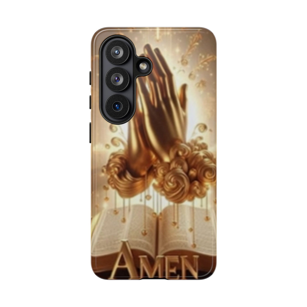 Prayer Hands 'Amen' Phone Case - Religious Christian iPhone Case