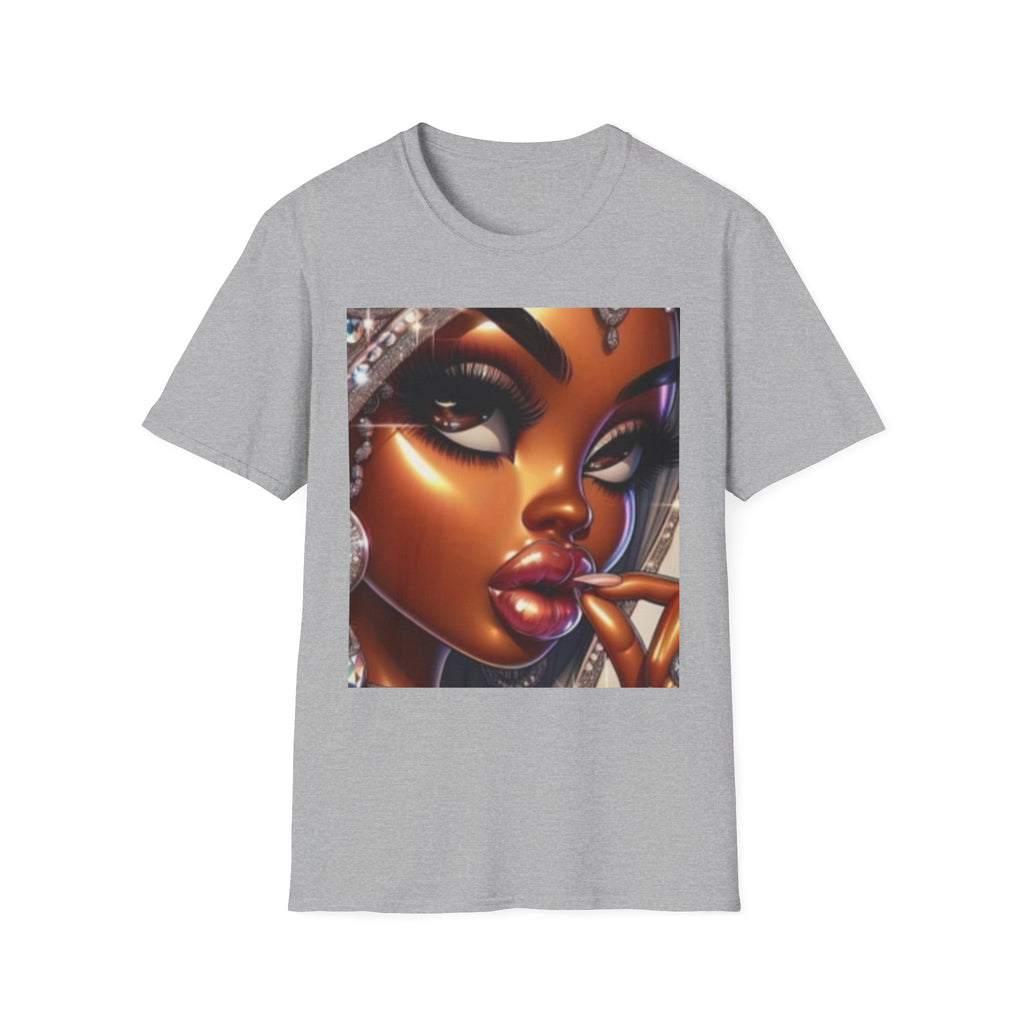 Afro Glam Portrait T-Shirt