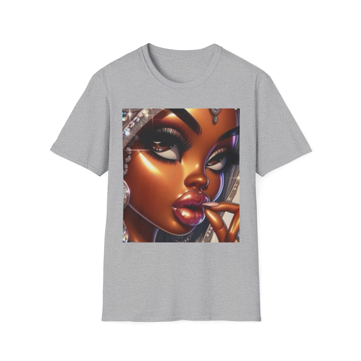 Afro Glam Portrait T-Shirt