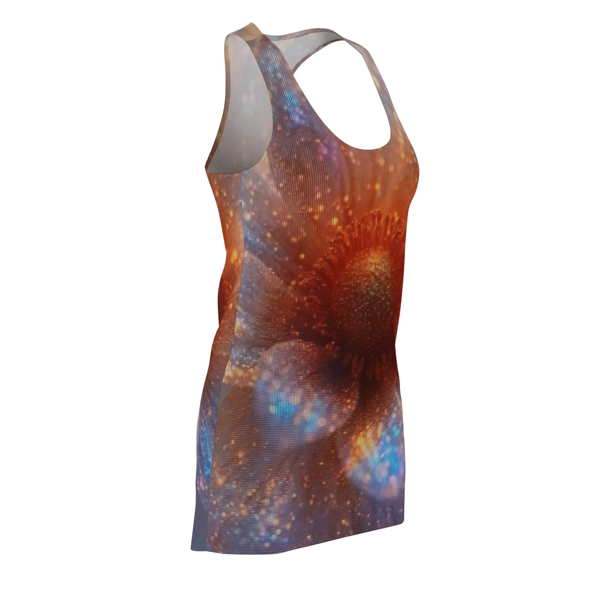 Women's Cut & Sew Racerback Dress (AOP)