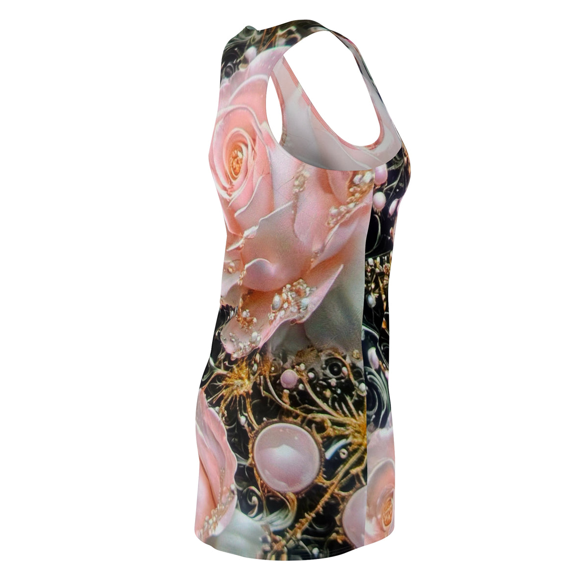 Women's Cut & Sew Racerback Dress (AOP)