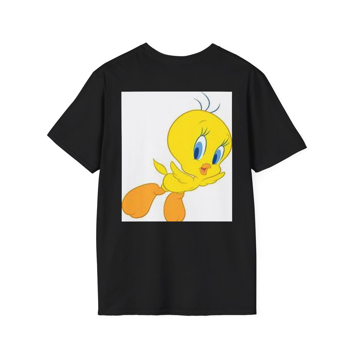 Cartoon Yellow Bird T-Shirt — Cute Tweety Graphic Tee