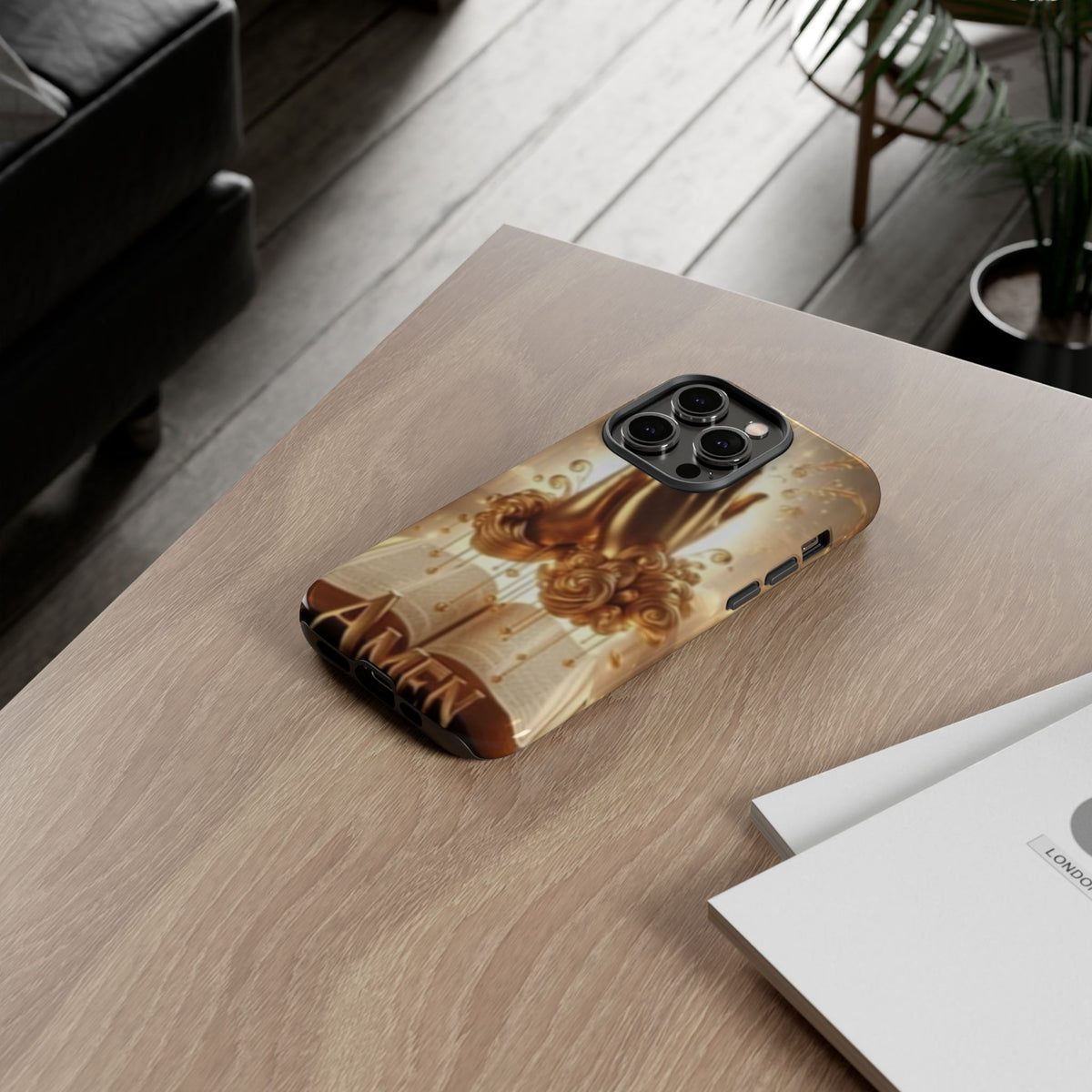 Prayer Hands 'Amen' Phone Case - Religious Christian iPhone Case