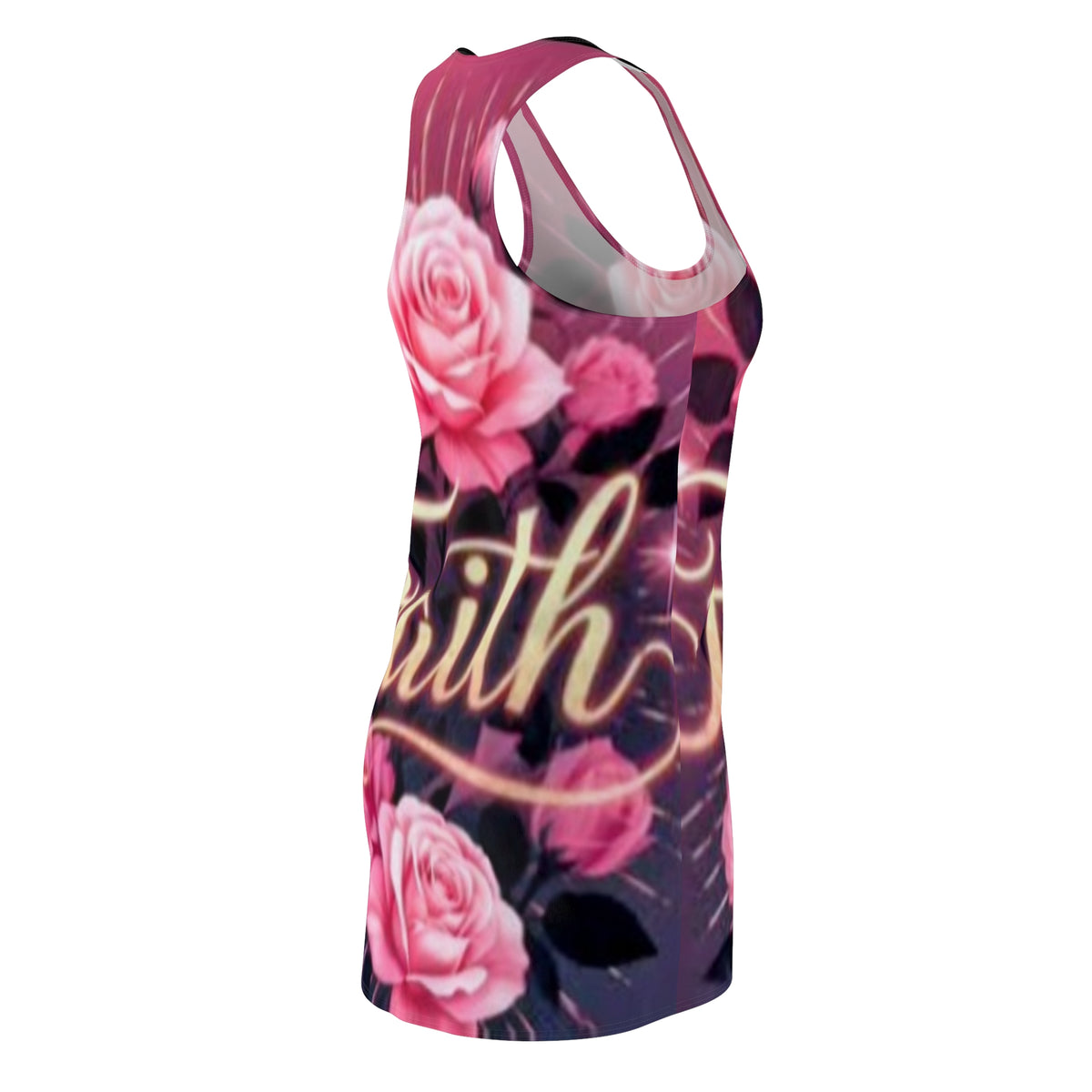 Faith Pink Rose Racerback Dress