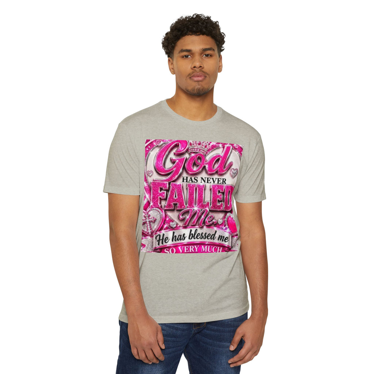 God Has Never Failed Me T-Shirt — Inspirational Christian Faith Tee