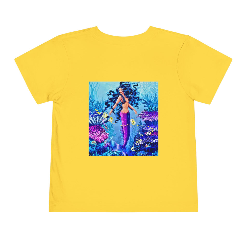 Mermaid Toddler Tee — Colorful Underwater Ocean Playtop