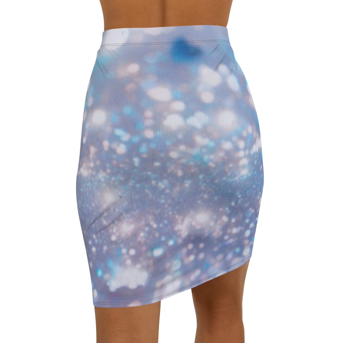 Women's Mid-Waist Pencil Skirt (AOP)