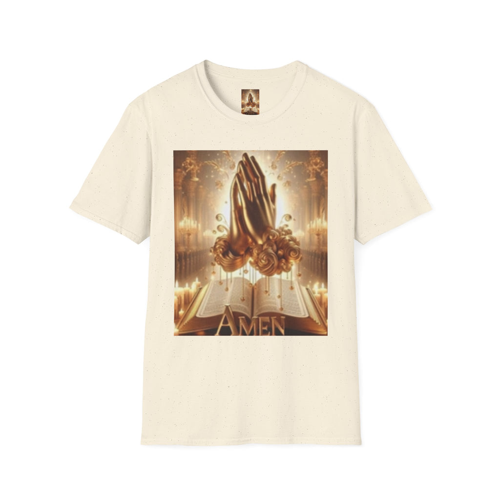 Prayer Hands T‑Shirt – "Amen" Spiritual Faith Tee