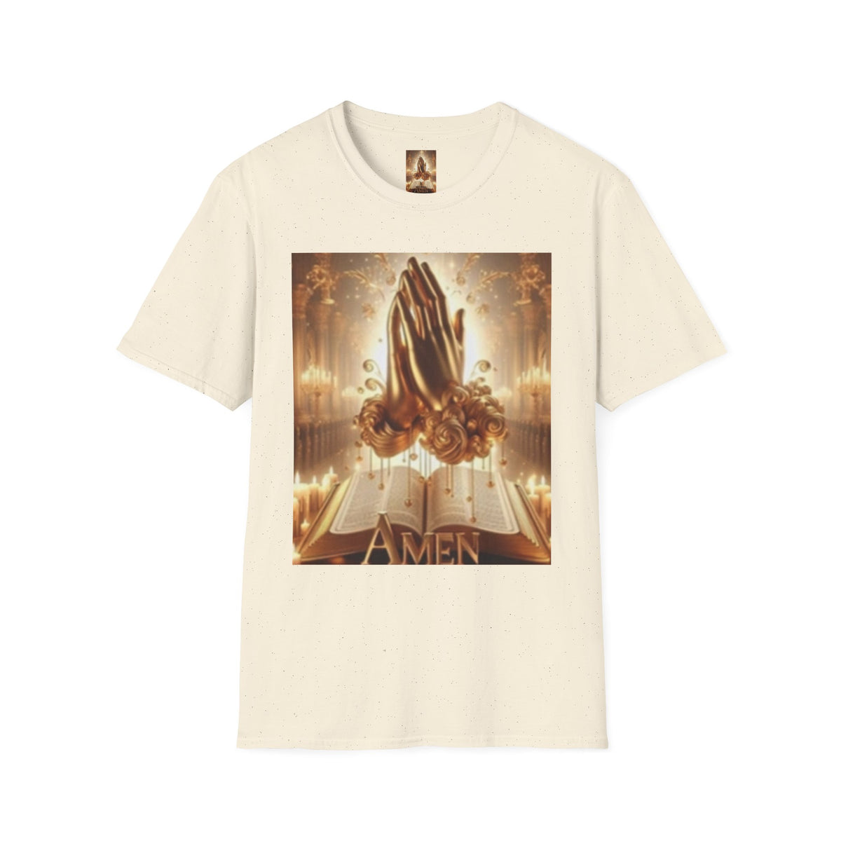 Prayer Hands T‑Shirt – "Amen" Spiritual Faith Tee