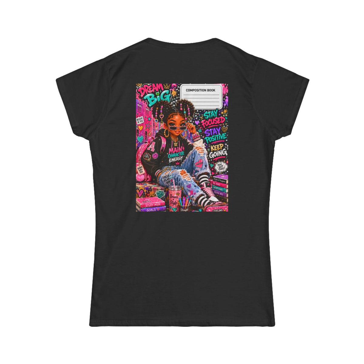 Women's Tee - Blank White Softstyle T‑Shirt (Everyday Casual Staple)
