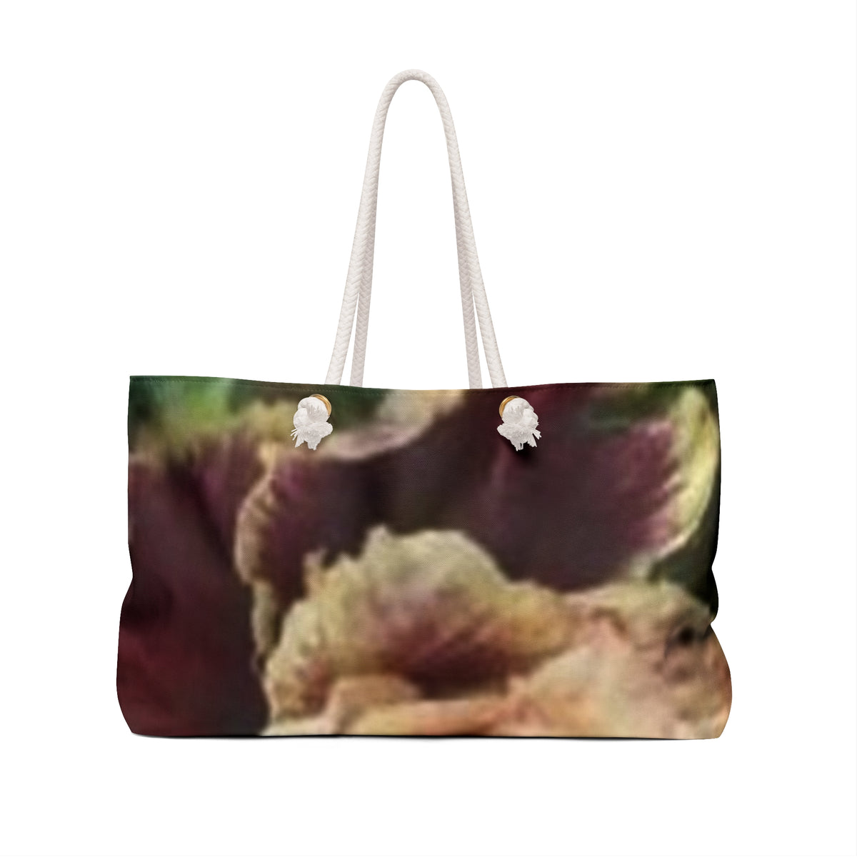 Floral Weekender Bag — Vintage Rose Travel Tote