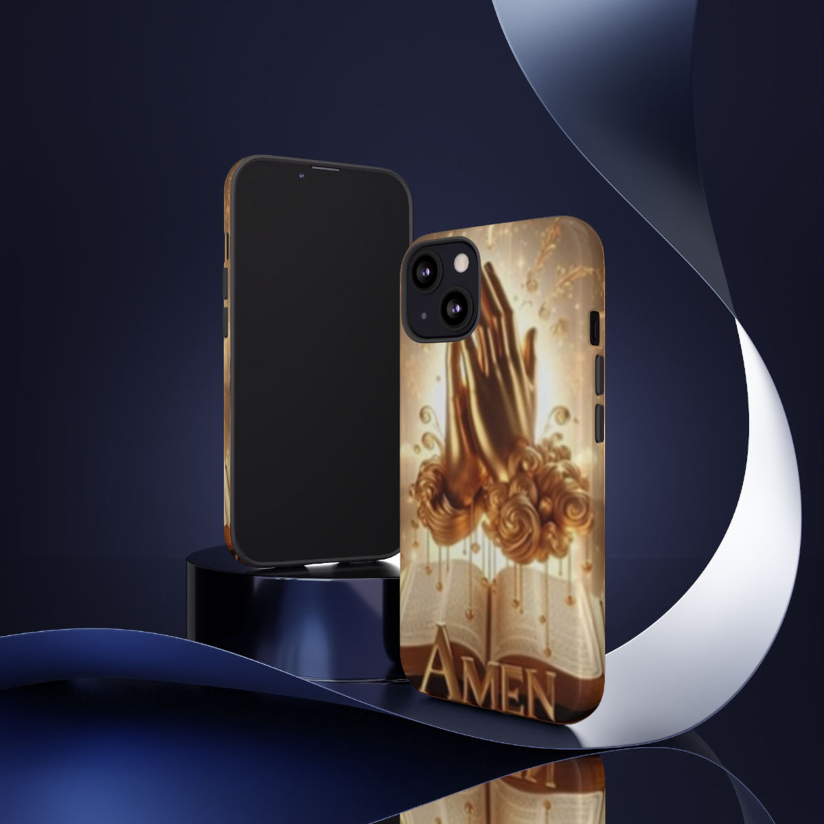 Prayer Hands 'Amen' Phone Case - Religious Christian iPhone Case