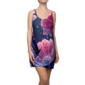 Butterfly Blossom Racerback Dress — Pink Floral AOP