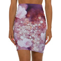 Women's Mid-Waist Pencil Skirt (AOP)