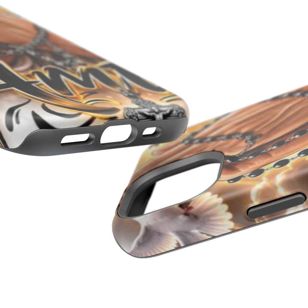 Praying Hands Rosary Magnetic Impact Phone Case