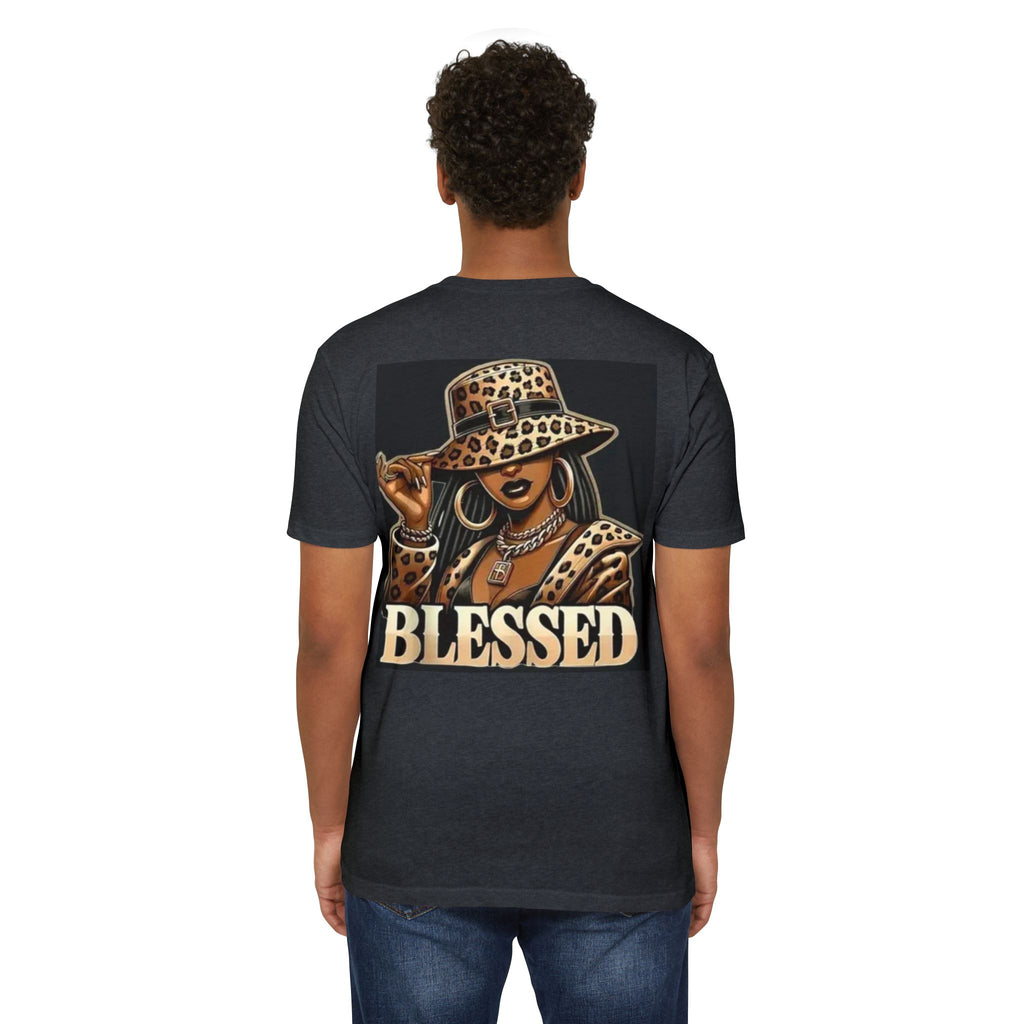 Blessed Leopard Hat T-Shirt