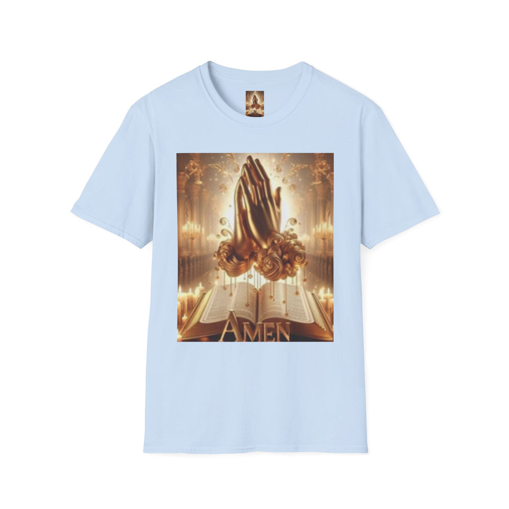 Prayer Hands T‑Shirt – "Amen" Spiritual Faith Tee