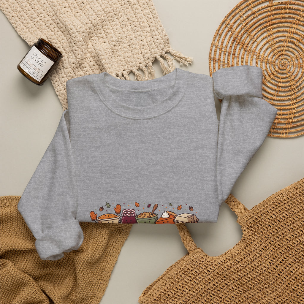 Friendsgiving Crew Sweatshirt | Thanksgiving Turkey Pumpkin Pie Fall Foliage
