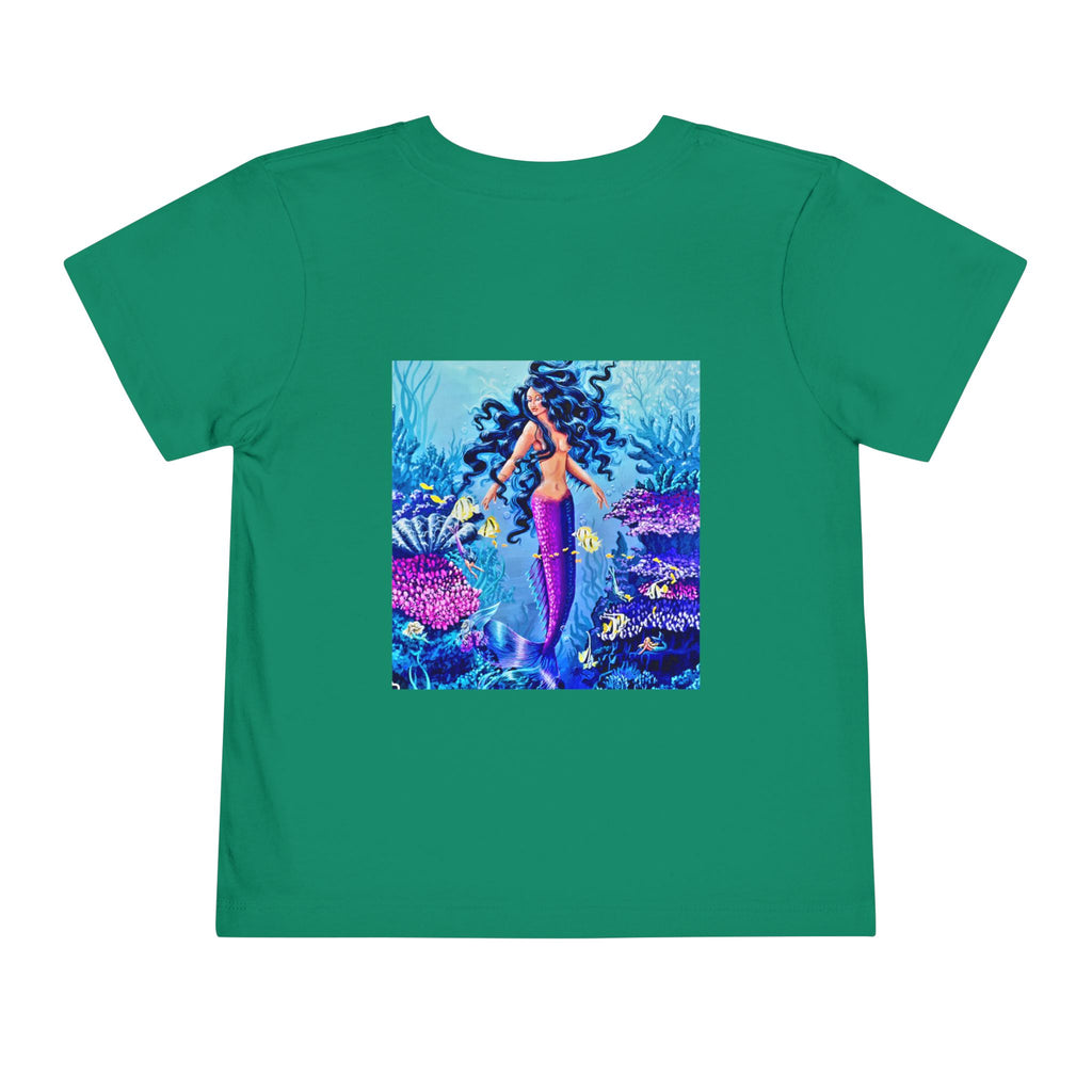 Mermaid Toddler Tee — Colorful Underwater Ocean Playtop