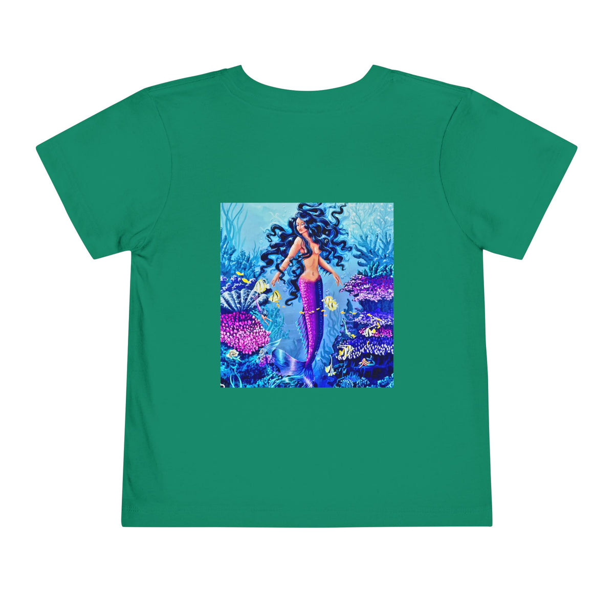 Mermaid Toddler Tee — Colorful Underwater Ocean Playtop