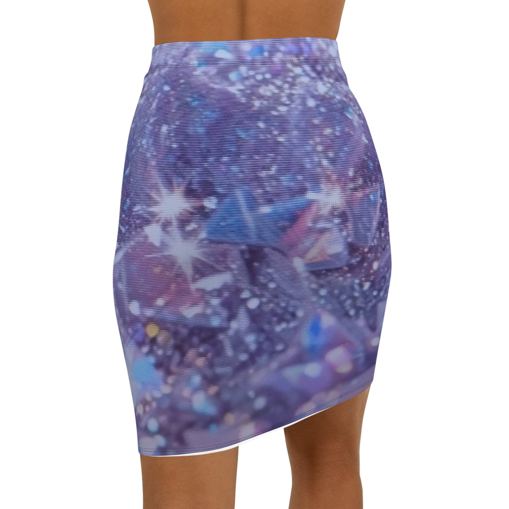 Women's Mid-Waist Pencil Skirt (AOP)