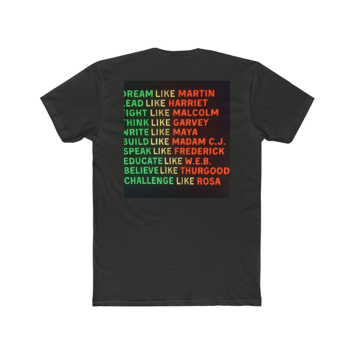 Inspirational Black History Tee — "Dream Like Martin" Graphic Shirt