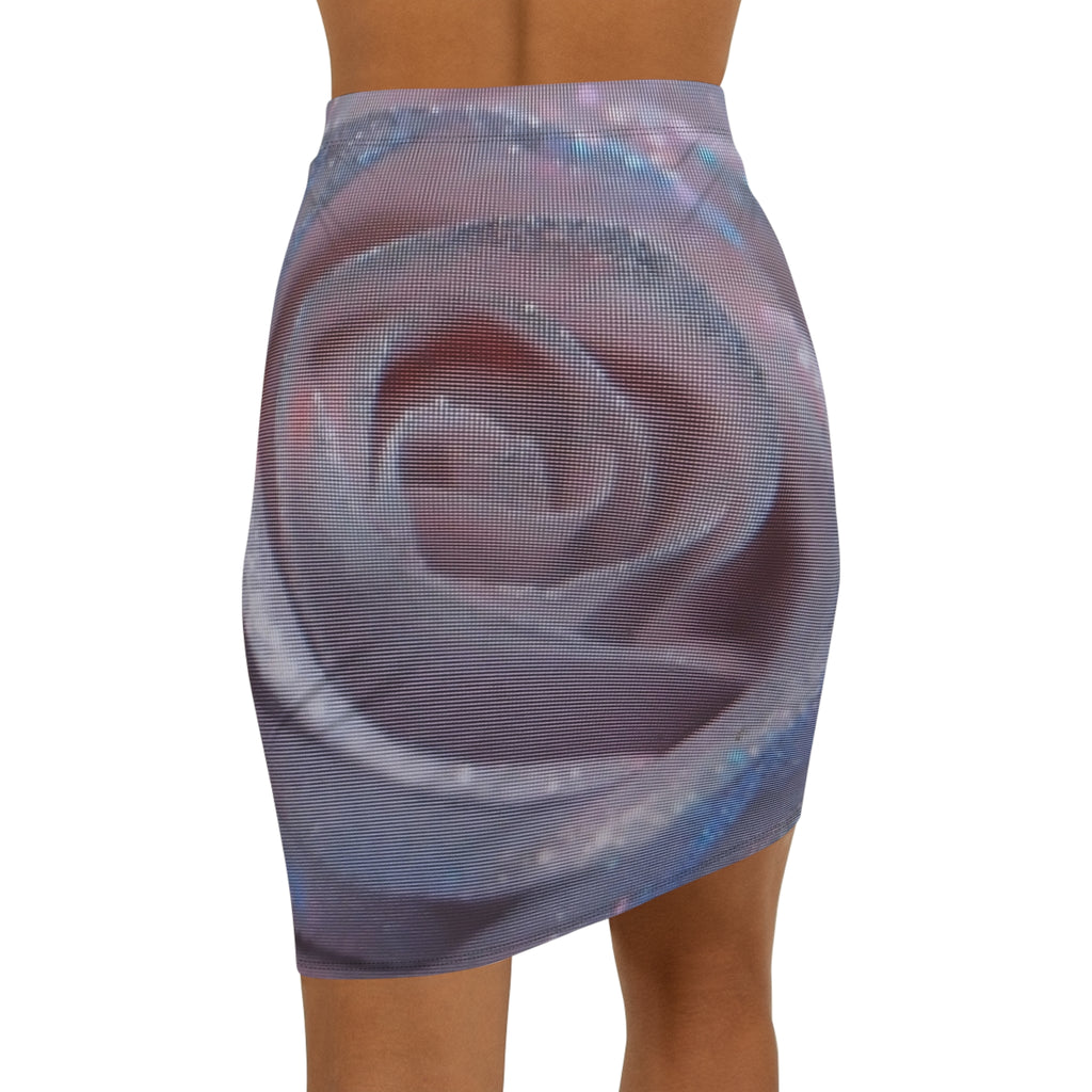 Women's Mid-Waist Pencil Skirt (AOP)