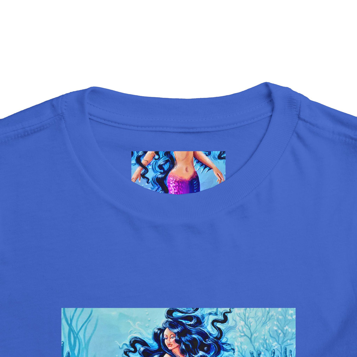 Mermaid Toddler Tee — Colorful Underwater Ocean Playtop