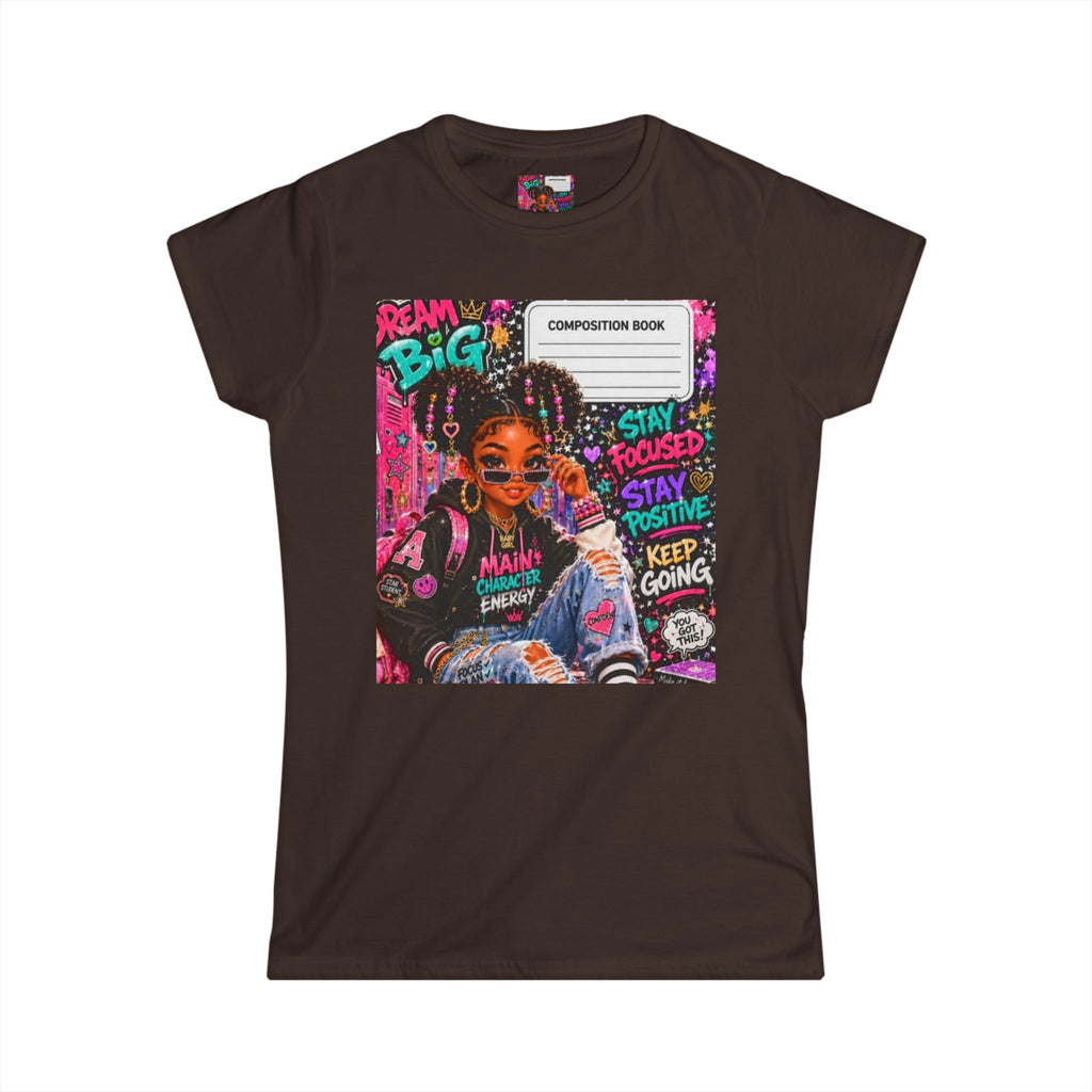 Women's Tee - Blank White Softstyle T‑Shirt (Everyday Casual Staple)