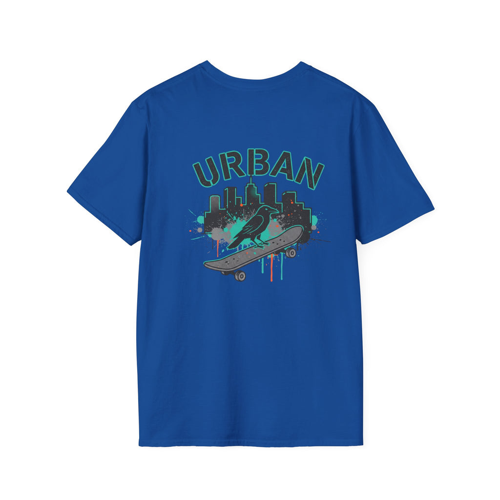Urban Skateboard T-Shirt — City Skyline Skate Crew Tee