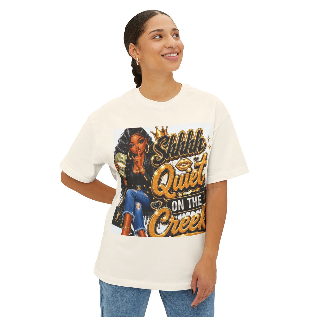 Graphic Tee — “Shhh… Quiet on the Creek” Urban Girl Design