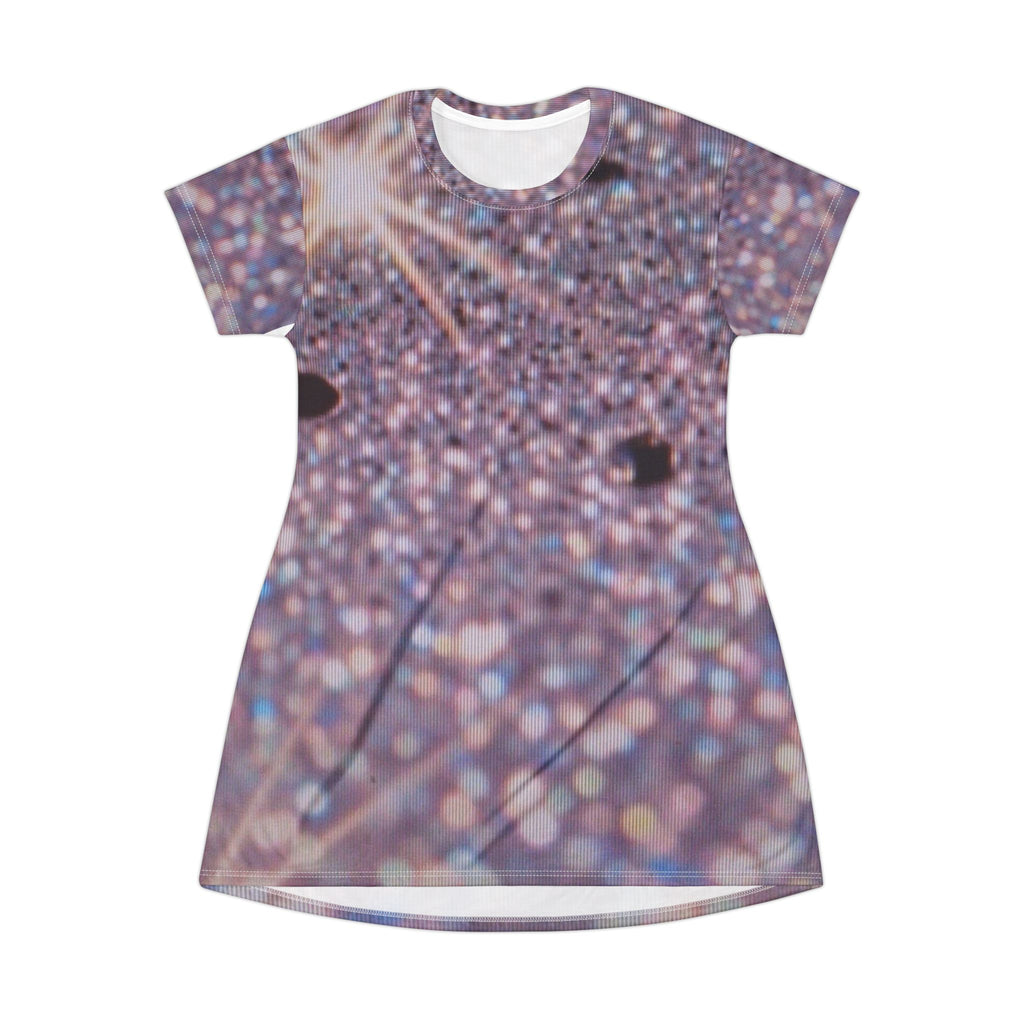 Sparkling Bokeh All-Over Print T-Shirt Dress