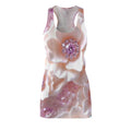 Floral Pink Crystal Racerback Dress — All-Over Print