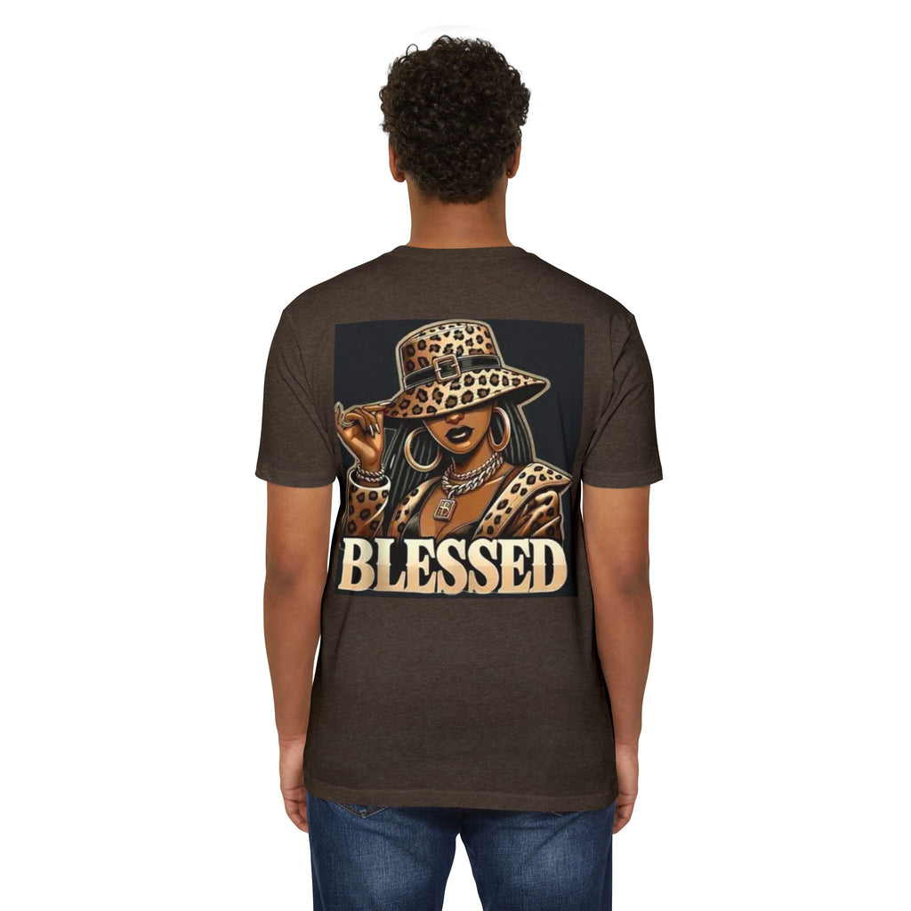 Blessed Leopard Hat T-Shirt