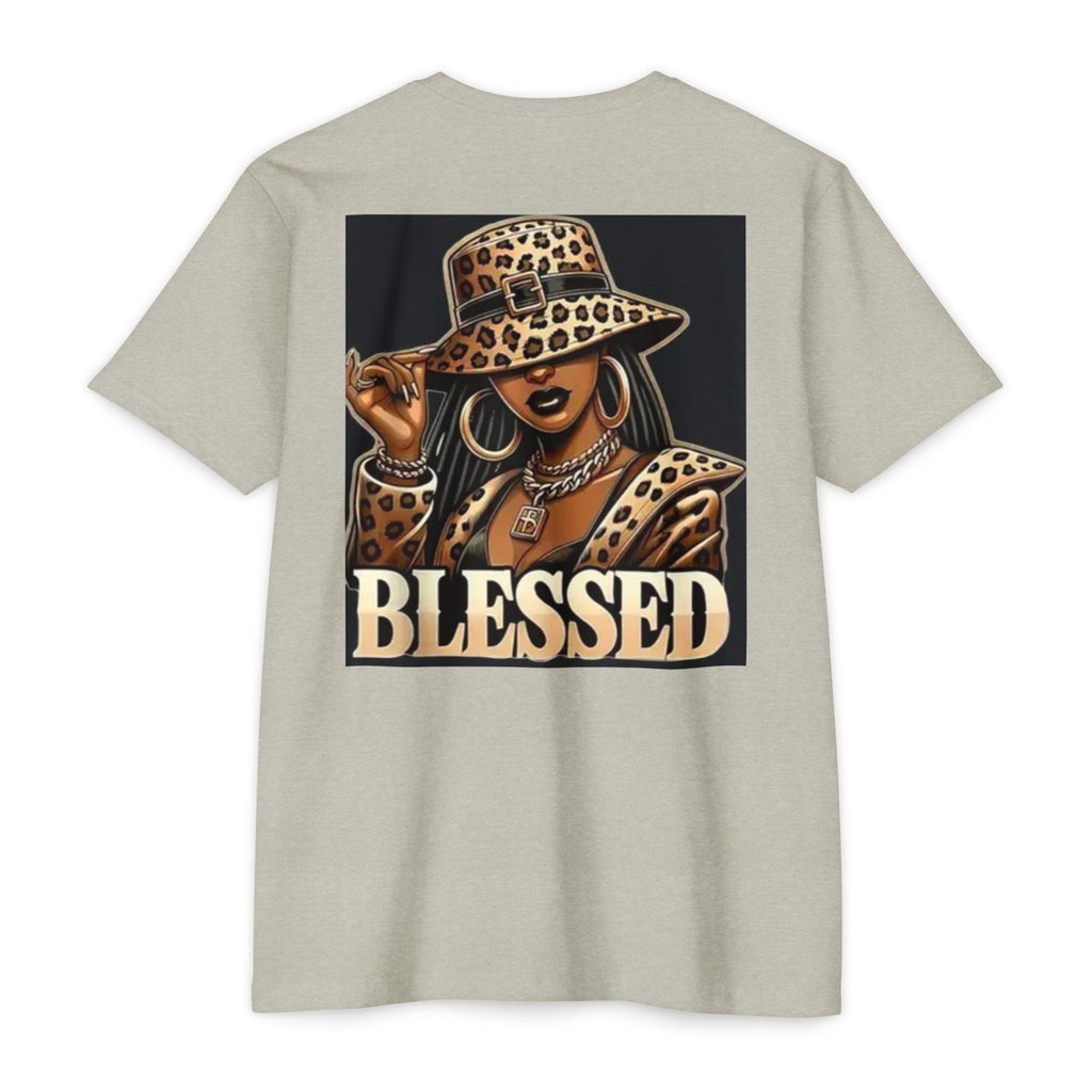 Blessed Leopard Hat T-Shirt