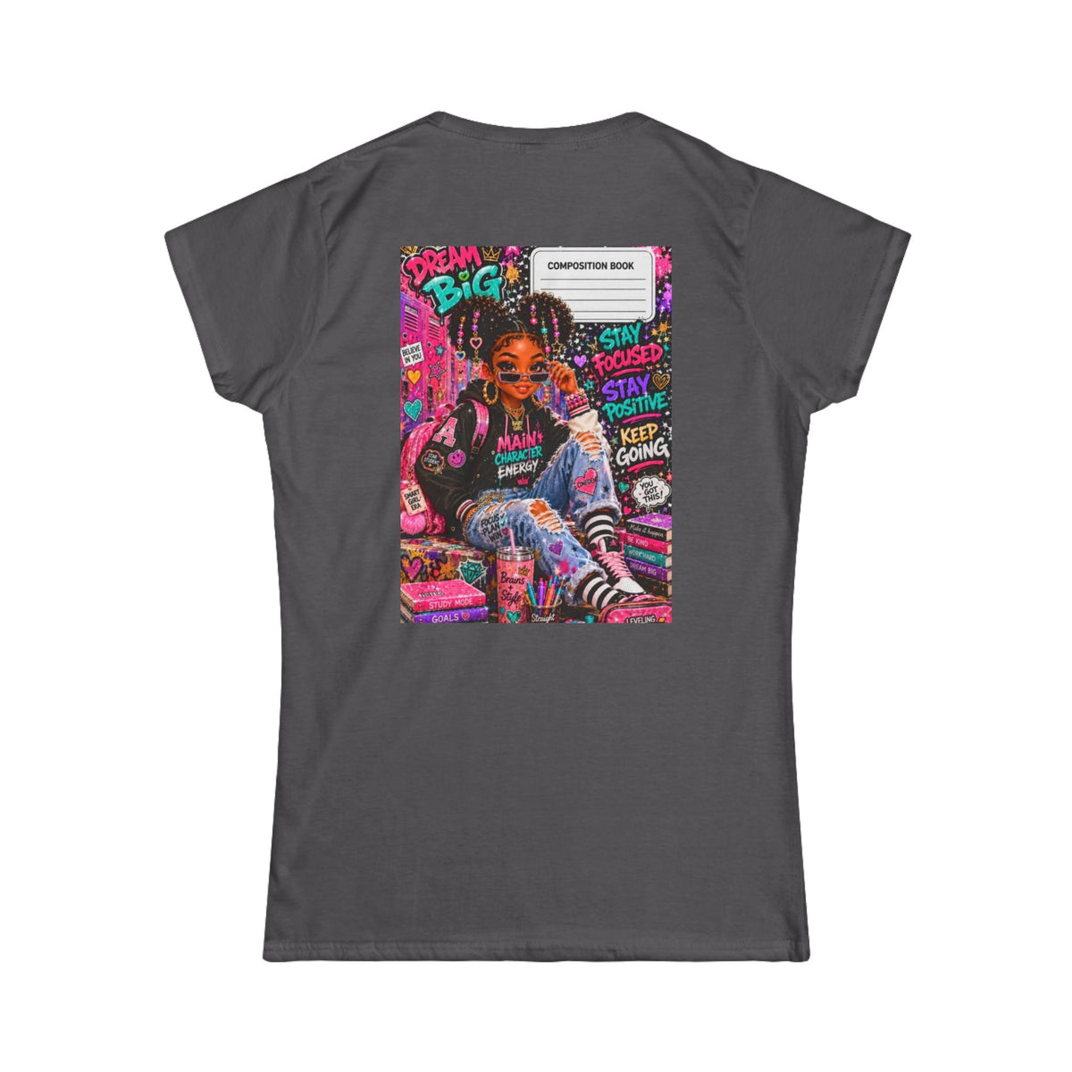 Women's Tee - Blank White Softstyle T‑Shirt (Everyday Casual Staple)