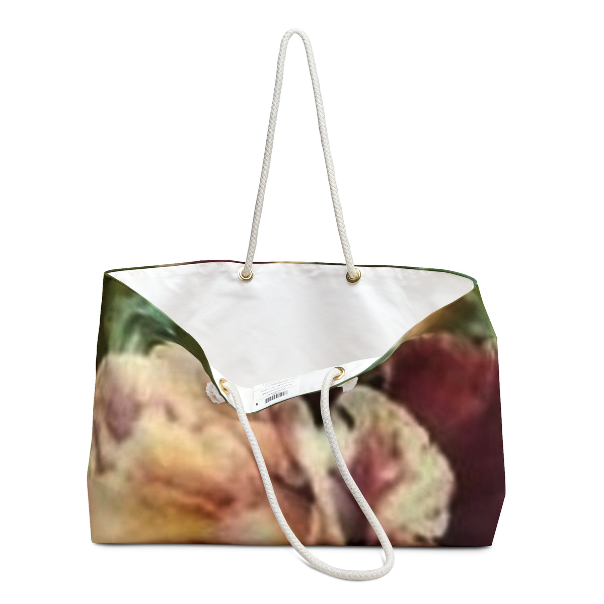 Floral Weekender Bag — Vintage Rose Travel Tote