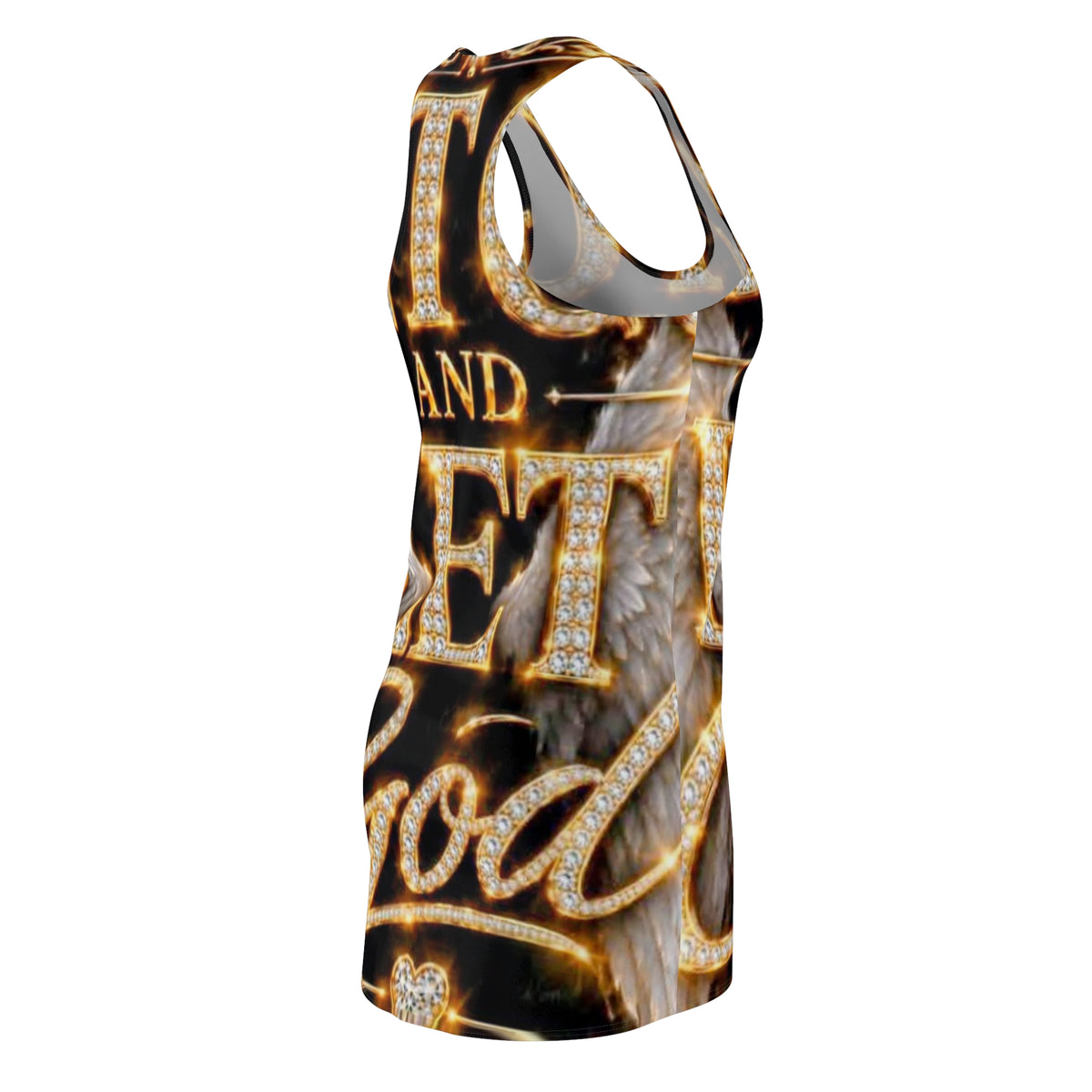 Women's Cut & Sew Racerback Dress (AOP)