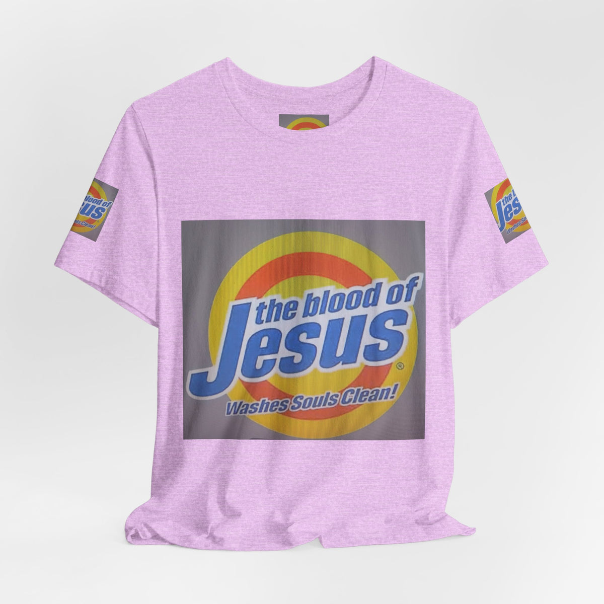 Christian T-Shirt - "The Blood of Jesus Washes Souls Clean" Graphic Tee
