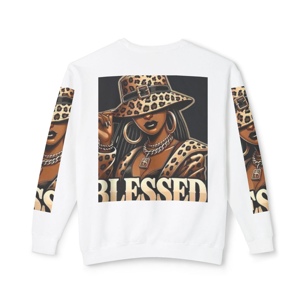 Blessed Leopard Femme Crewneck Sweatshirt
