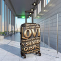 Inspirational Gospel Quote Carry-On Suitcase