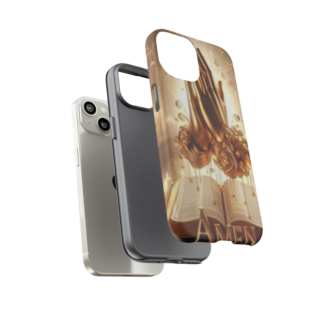 Prayer Hands 'Amen' Phone Case - Religious Christian iPhone Case