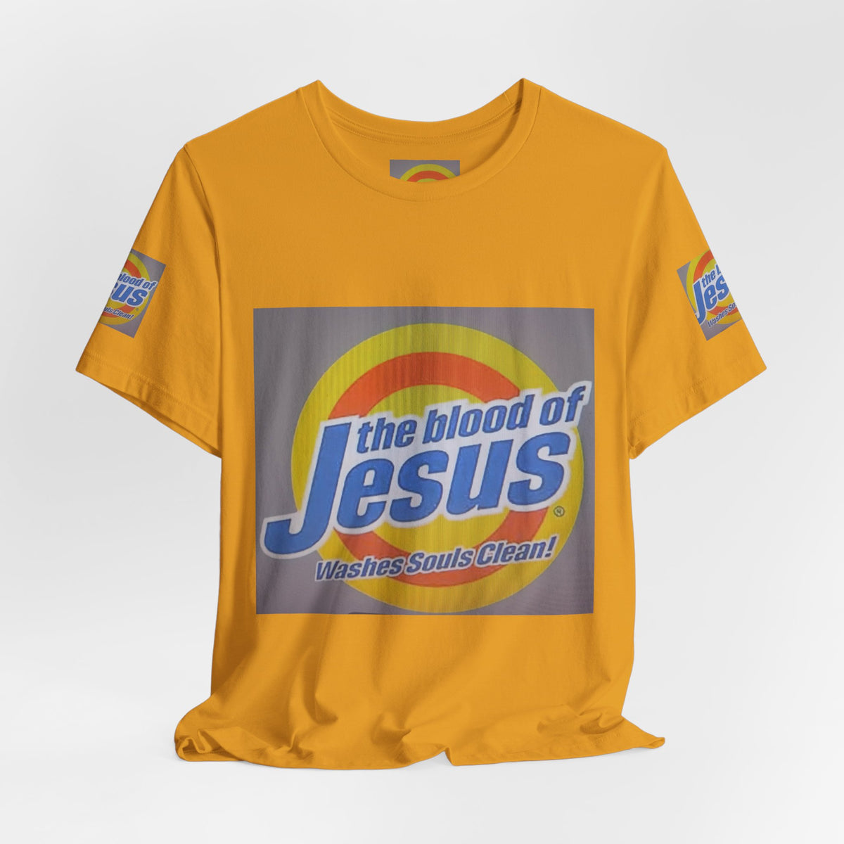 Christian T-Shirt - "The Blood of Jesus Washes Souls Clean" Graphic Tee