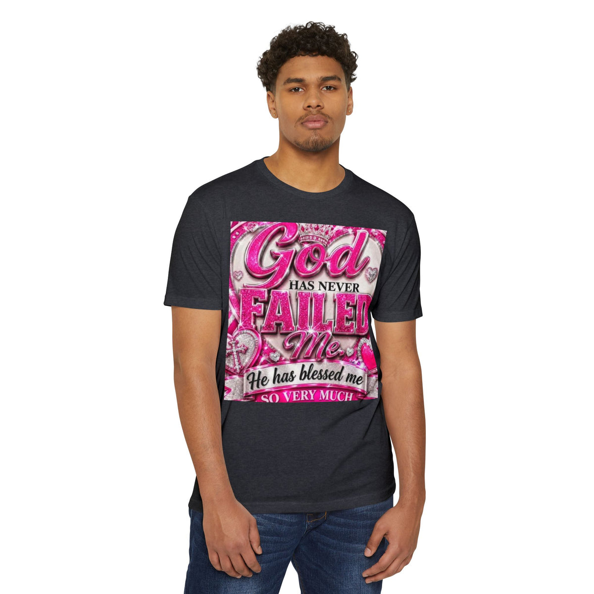 God Has Never Failed Me T-Shirt — Inspirational Christian Faith Tee