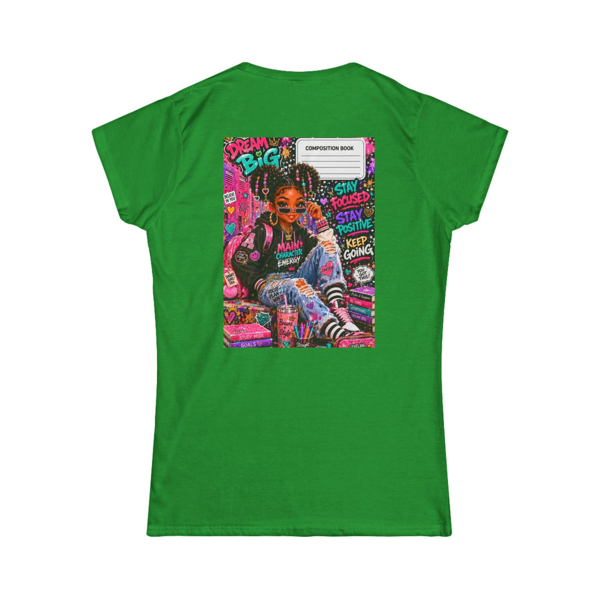 Women's Tee - Blank White Softstyle T‑Shirt (Everyday Casual Staple)