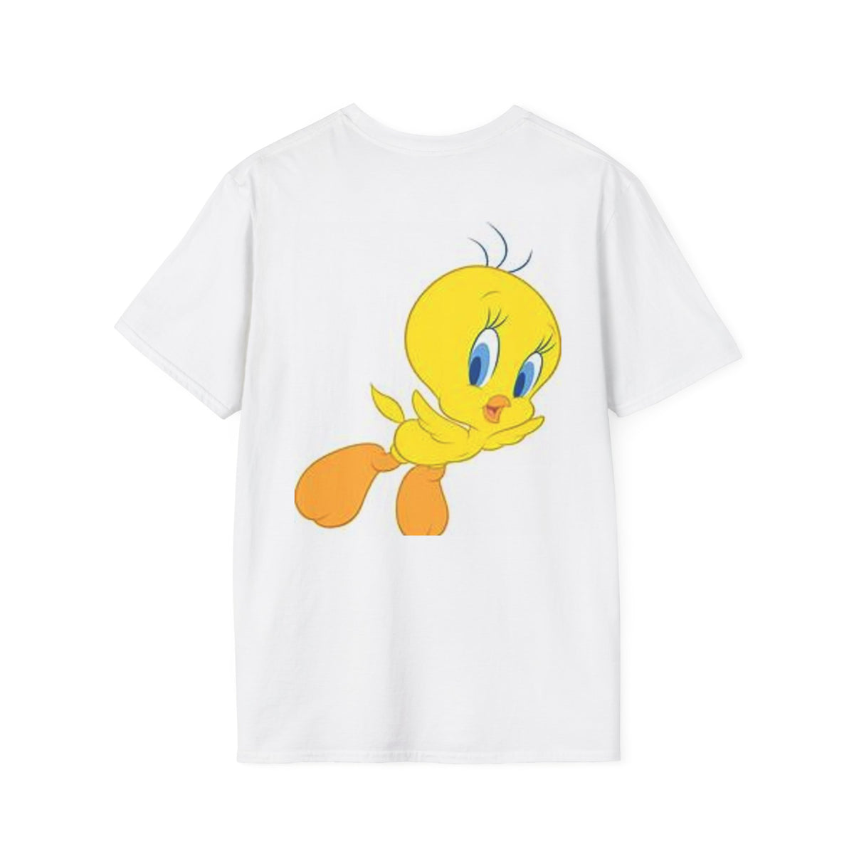 Cartoon Yellow Bird T-Shirt — Cute Tweety Graphic Tee
