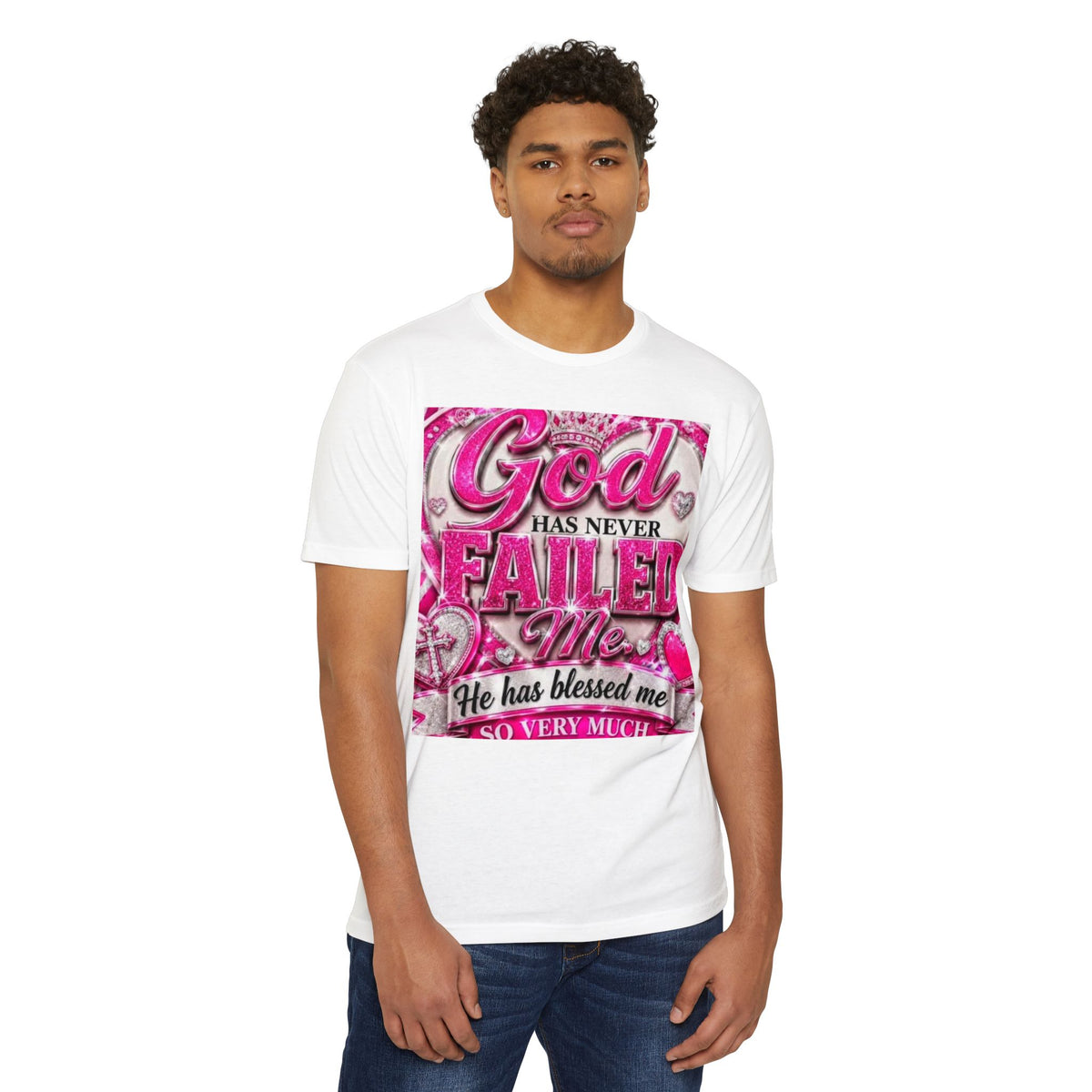 God Has Never Failed Me T-Shirt — Inspirational Christian Faith Tee