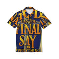 Religious Polo Shirt - "God Has the Final Say on Everything" All-Over Print