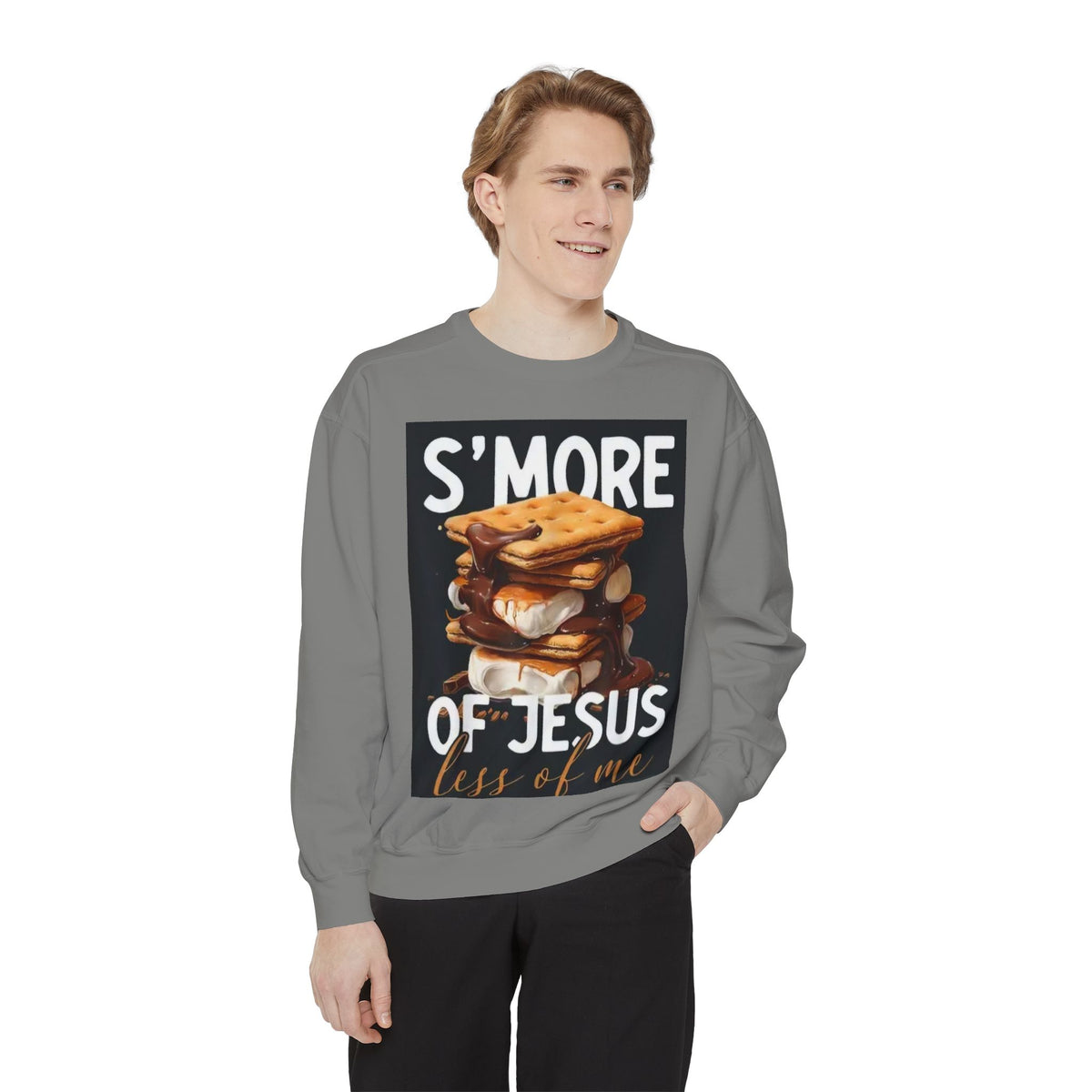 S'more of Jesus Sweatshirt - Christian Camping Graphic Crewneck
