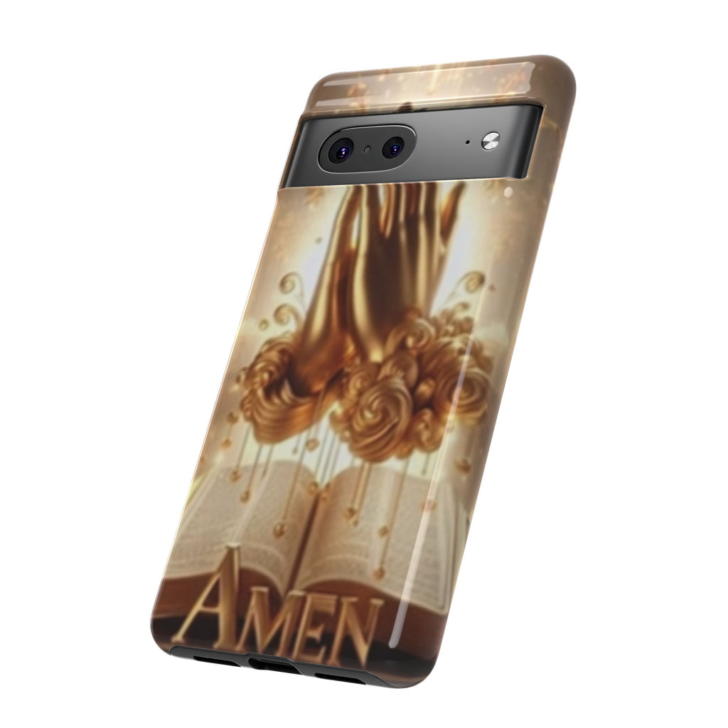 Prayer Hands 'Amen' Phone Case - Religious Christian iPhone Case